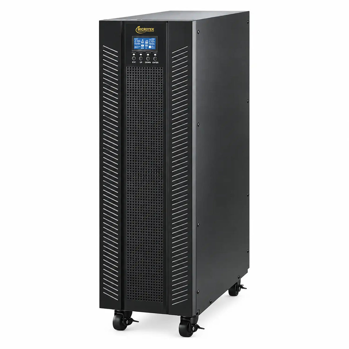 Microtek iMAXX 10kVA Online UPS with Pure Sine Wave right perspective view -tpstech.in