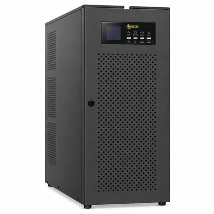 Microtek iMAXX 15kVA 360V Transformer Based Pure Sine Wave Online UPS left perspective view -tpstech.in