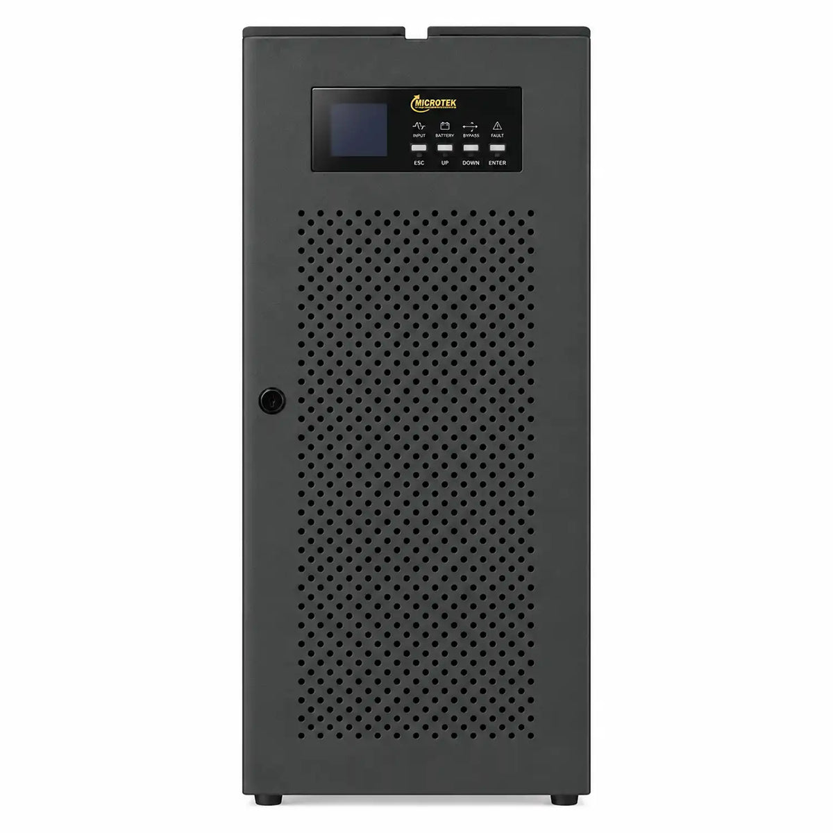 Microtek iMAXX 20kVA Online UPS with 360V DC Battery System front view -tpstech.in