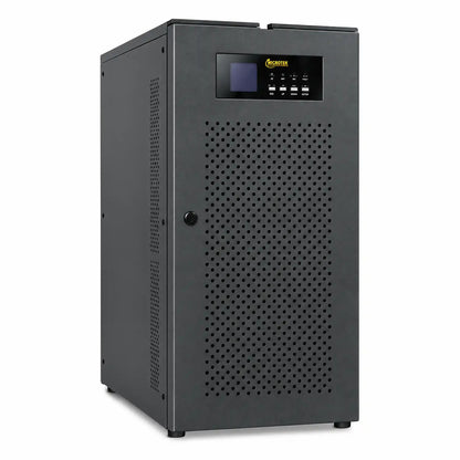 Microtek iMAXX 30kVA 360V Transformer Based Online UPS left perspective view -tpstech.in
