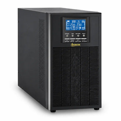 Microtek MAX LiFe 3KVA Online UPS Pure Sine Wave 48V left perspective view -tpstech.in