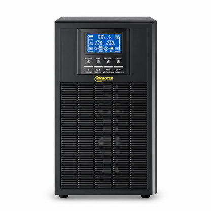 Microtek MAX LiFe 5KVA UPS 48V Online Power Backup front view -tpstech.in
