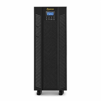 Microtek Online UPS 6KVA 192V MAX+ front view with LCD display and tower design -tpstech.in