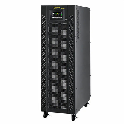 Microtek Supermax Plus 60 kVA Online UPS 3:3 Phase for Home & Office front right angle view -tpstech.in