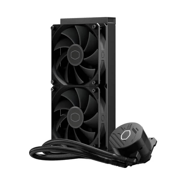 Cooler Master MasterLiquid 240L Core 240mm PWM AIO CPU Liquid Cooler - Black