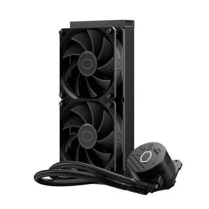 Cooler Master MasterLiquid 240L Core 240mm PWM AIO CPU Liquid Cooler - Black