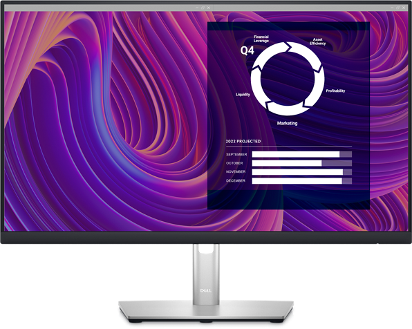 Dell P2423D 24‑inch QHD IPS Professional Monitor Height Adjustable, 99% sRGB