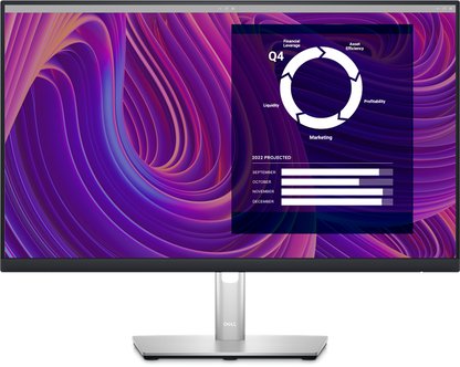 Dell P2423D 24‑inch QHD IPS Professional Monitor Height Adjustable, 99% sRGB