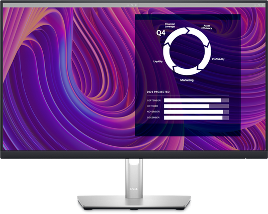 Dell P2423D 24‑inch QHD IPS Professional Monitor Height Adjustable, 99% sRGB
