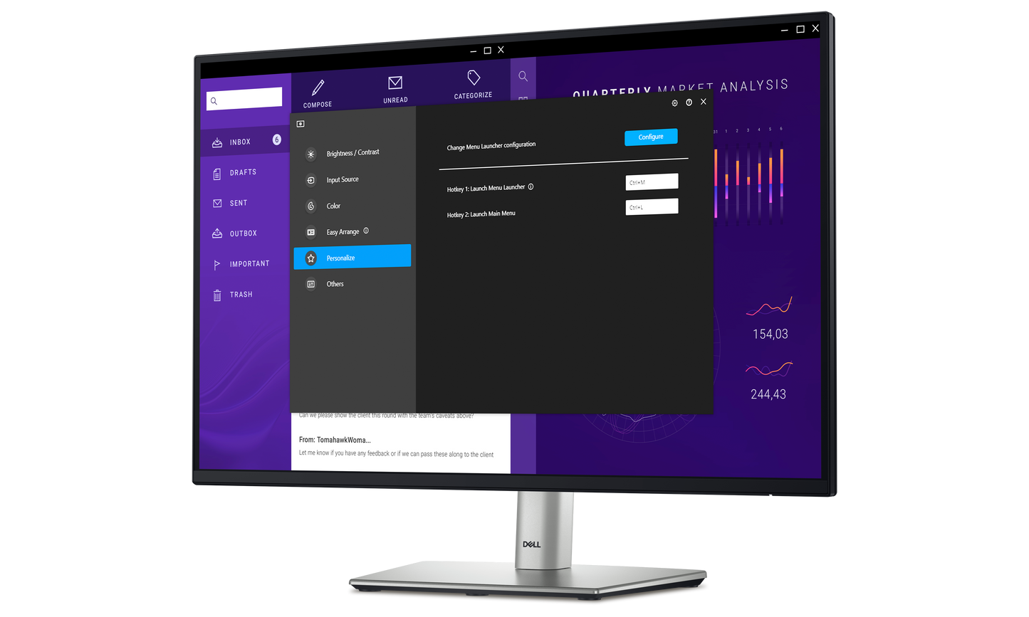 Dell Pro 24 Plus P2425 24" 100Hz 1080p+ WUXGA Flat Antiglare IPS Panel Computer Monitor