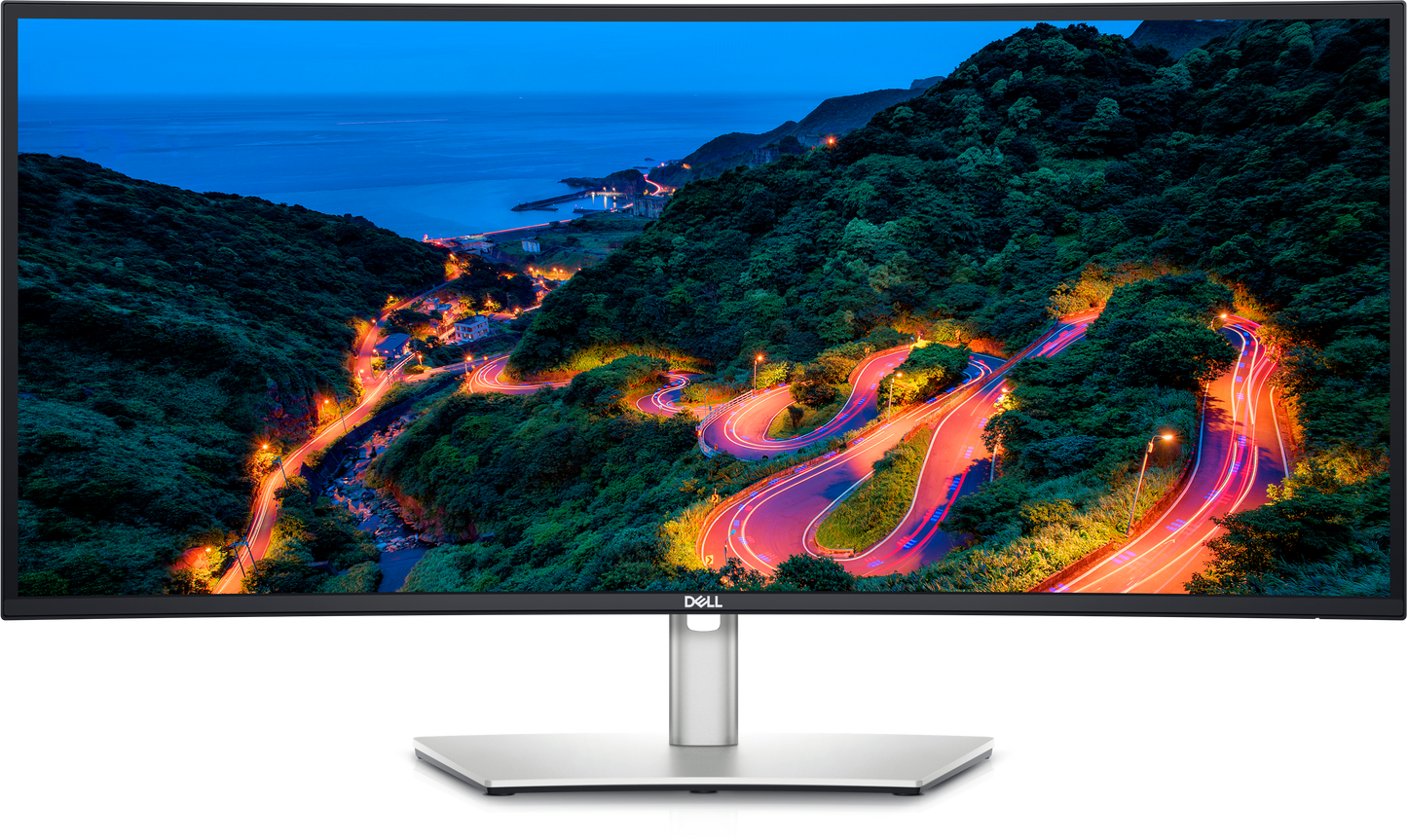 Dell UltraSharp 34-inch Curved USB-C Hub WLED Monitor with Dual Integrated Speakers