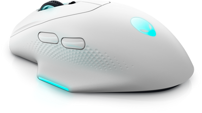 Dell Alienware AW620M RGB 26,000 DPI Optical 2.4GHz Wireless Gaming Mouse - Lunar Light
