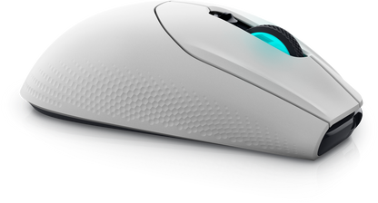 Dell Alienware AW620M RGB 26,000 DPI Optical 2.4GHz Wireless Gaming Mouse - Lunar Light