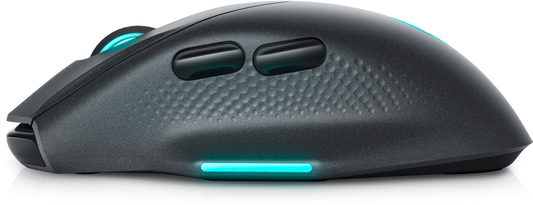 Dell Alienware AW620M RGB 26,000 DPI Optical 2.4GHz Wireless Gaming Mouse - Dark Side of the Moon