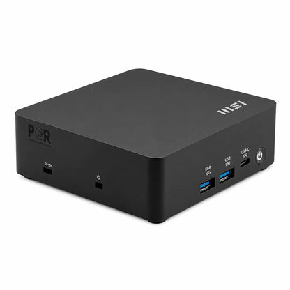MSI Cubi NUC AI 1UMG Intel Core Ultra 7 155H DDR5 Mini PC Front Ports and Side View -tpstech.in