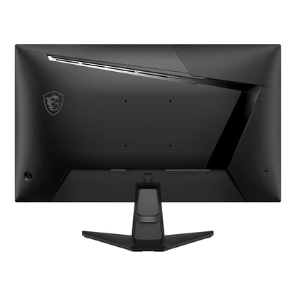 MSI MAG 275F E20 27 Inch FHD Gaming Monitor with 200Hz Rapid IPS full back view showing angular design MSI dragon badge and stand -tpstech.in
