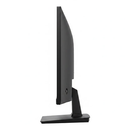 MSI PRO MP251 E14L monitor side profile showing slim design, flat screen and adjustable tilt stand