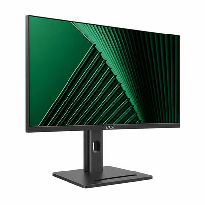 MSI PRO MP275QPG 27 Inch 100Hz WQHD IPS Business Monitor front right perspective angle view highlighting ultra-slim bezels -tpstech.in