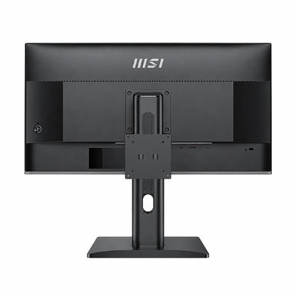 MSI PRO MP275QPG 27 Inch 100Hz WQHD IPS Business Monitor full rear view showing adjustable stand and VESA plate -tpstech.in
