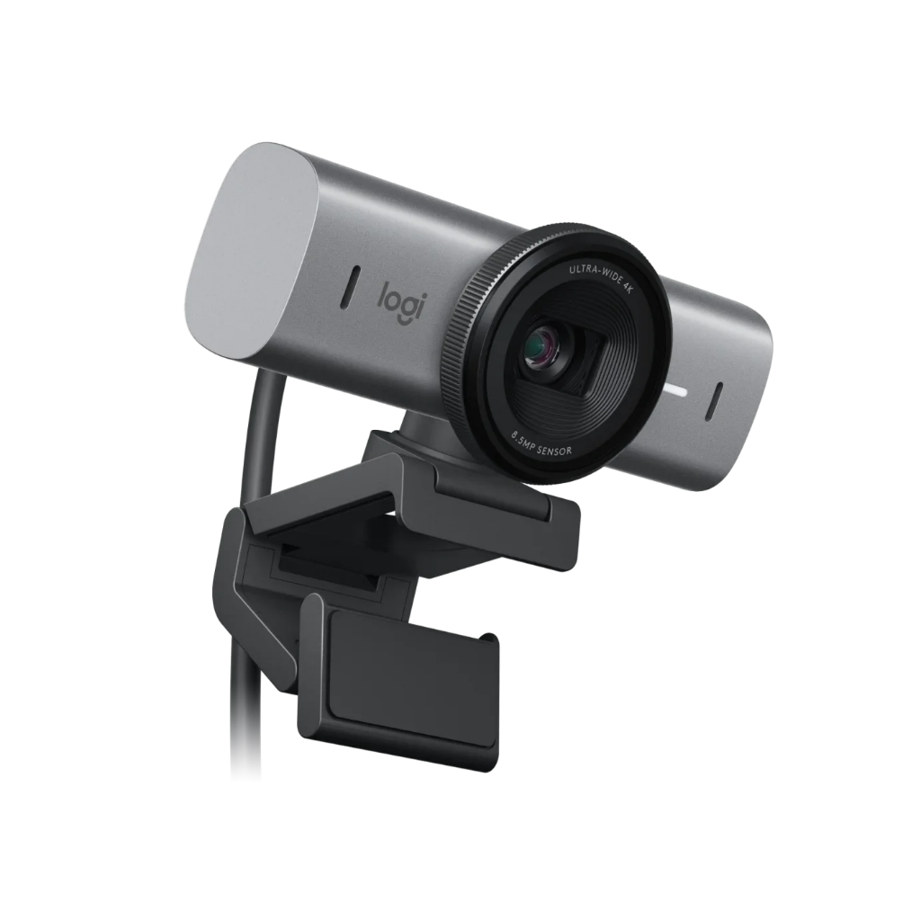 Logitech MX Brio 705 for Business 4K Webcam – AI Image Enhancement, 60fps, Privacy Shutter, USB-C