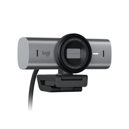 Logitech MX Brio 705 for Business 4K Webcam – AI Image Enhancement, 60fps, Privacy Shutter, USB-C