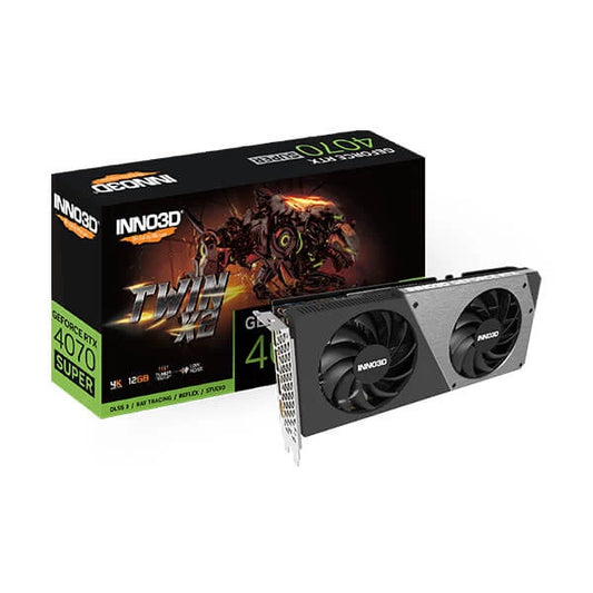 INNO3D GeForce RTX 4070 Super Twin X2 OC 12GB GDDR6X 192-Bit Graphics Card