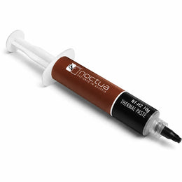 Angled view of the Noctua NT-H2 10g premium thermal paste syringe for desktop CPU and GPU cooling applications.