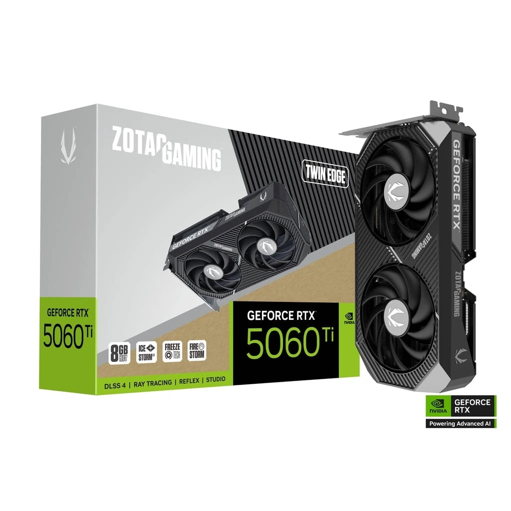 ZOTAC GAMING GeForce RTX 5060 Ti 8GB Twin Edge Graphics Card