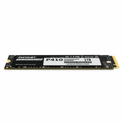Patriot P410 1TB PCIe Gen4 NVMe SSD for Laptops & Desktops ultra thin side profile view showing slim single-sided layout -tpstech.in