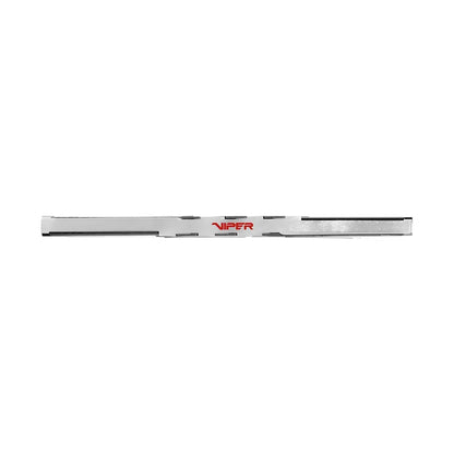 Patriot Viper Venom RGB 16GB DDR5 6000MHz CL30 RAM top view of translucent diffuser lightbar with Viper branding -tpstech.in