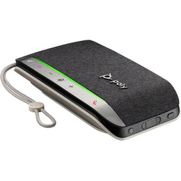 Poly Sync 20M Microsoft Teams Certified USB-A & Bluetooth Wireless Speakerphone - Silver