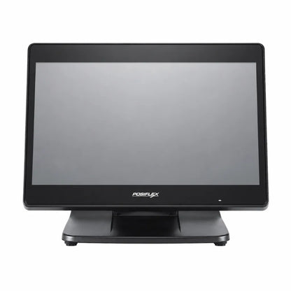 Front view of Posiflex PS-6216 Intel Core i3 11th Gen touch POS terminal with 15.6-inch true-flat PCAP touchscreen.