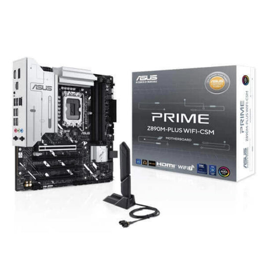 Asus Prime Z890M-Plus WiFi-CSM DDR5 LGA1851 Micro ATX Motherboard
