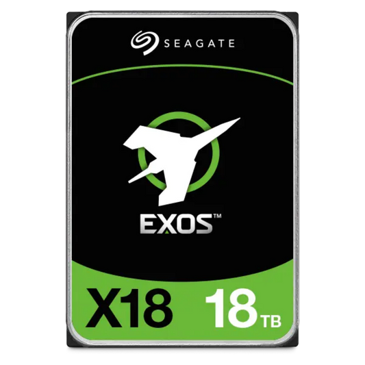 Seagate Exos X18 18TB Enterprise 3.5 Inch Hyperscale SATA 6Gb/s NAS Internal Hard Drive