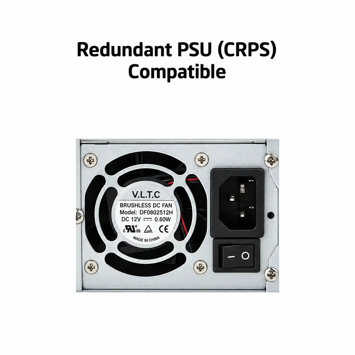 ProLab Design PL-2U-650L 2U rackmount server chassis compatible with redundant CRPS PSU-tpstech.in