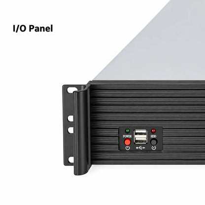 ProLab Design PL-2U-650L front I/O panel with USB ports power and HDD indicators-tpstech.in