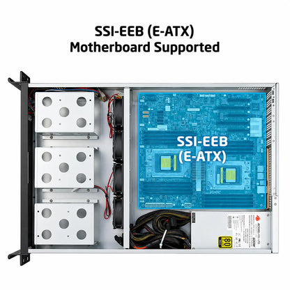 ProLab Design PL-2U-650L server chassis with SSI-EEB E-ATX motherboard support-tpstech.in