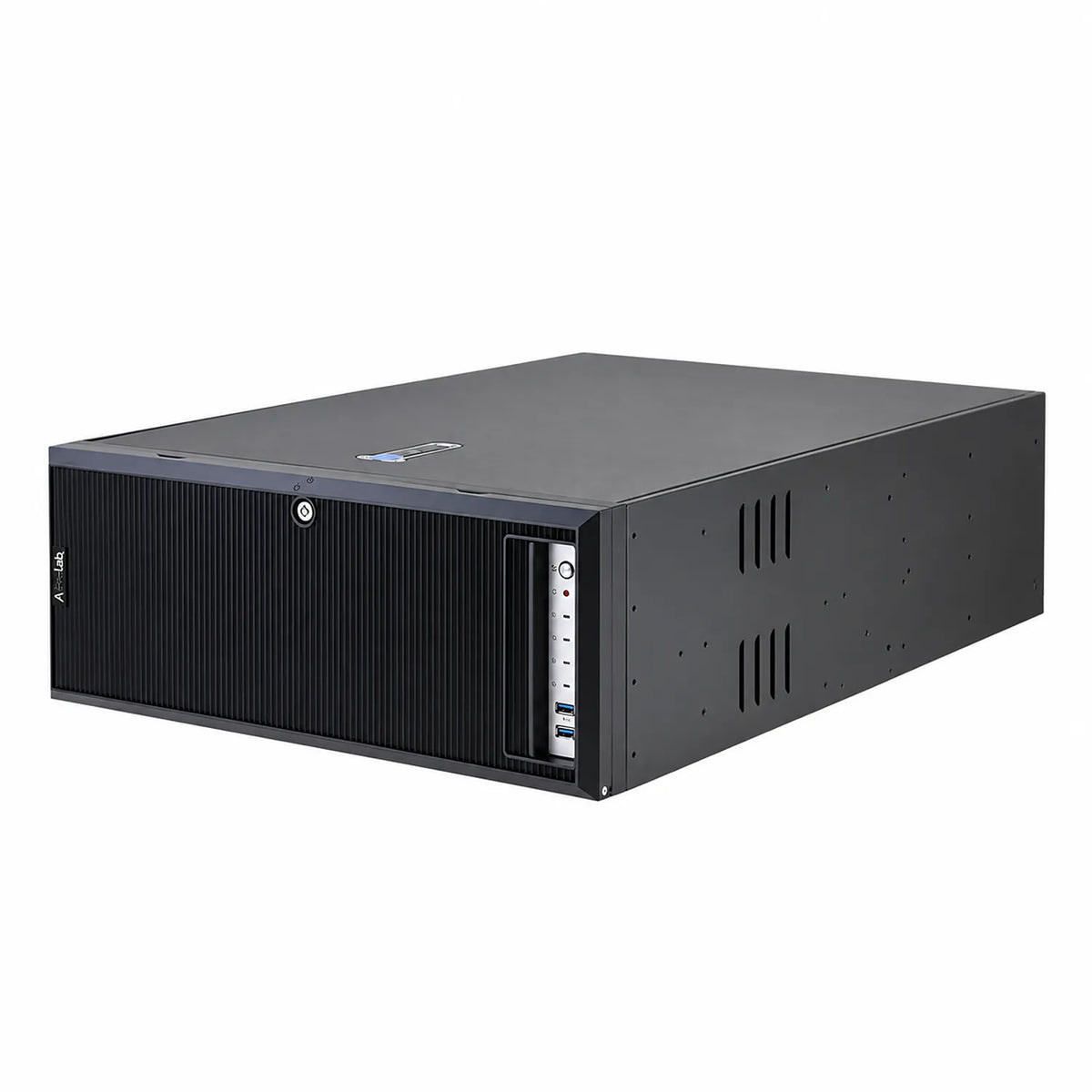 ProLab Design PL-ATX-08 4U Tower Rackmount Server Chassis front angle view -tpstech.in