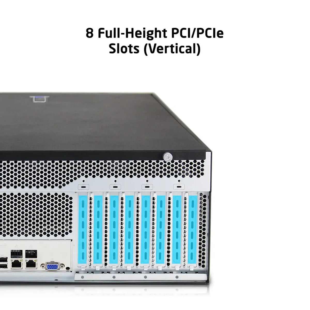 ProLab Design PL-ATX-08 8 full-height PCI PCIe expansion slots in vertical configuration -tpstech.in