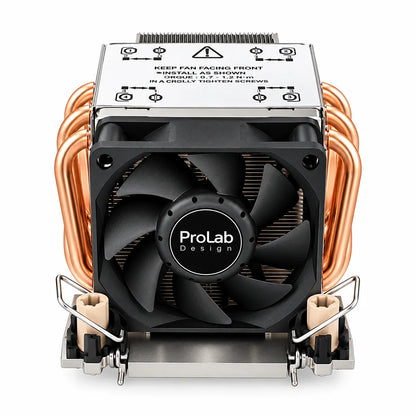ProLab Design PL-LGA4677-2U Server CPU Cooler for LGA4677 Front Fan View - tpstech.in
