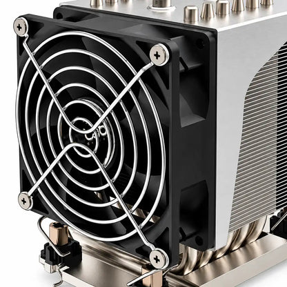 ProLab Design PL-LGA4677-4U CPU Cooler for 4U Chassis Fan Grill Close Up View - tpstech.in
