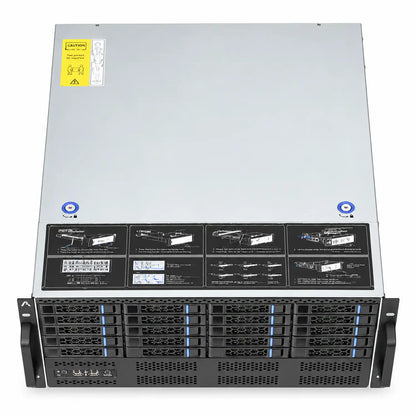ProLab Design PL-S665-48 6U Rackmount Server Chassis top view showing service diagrams -tpstech.in