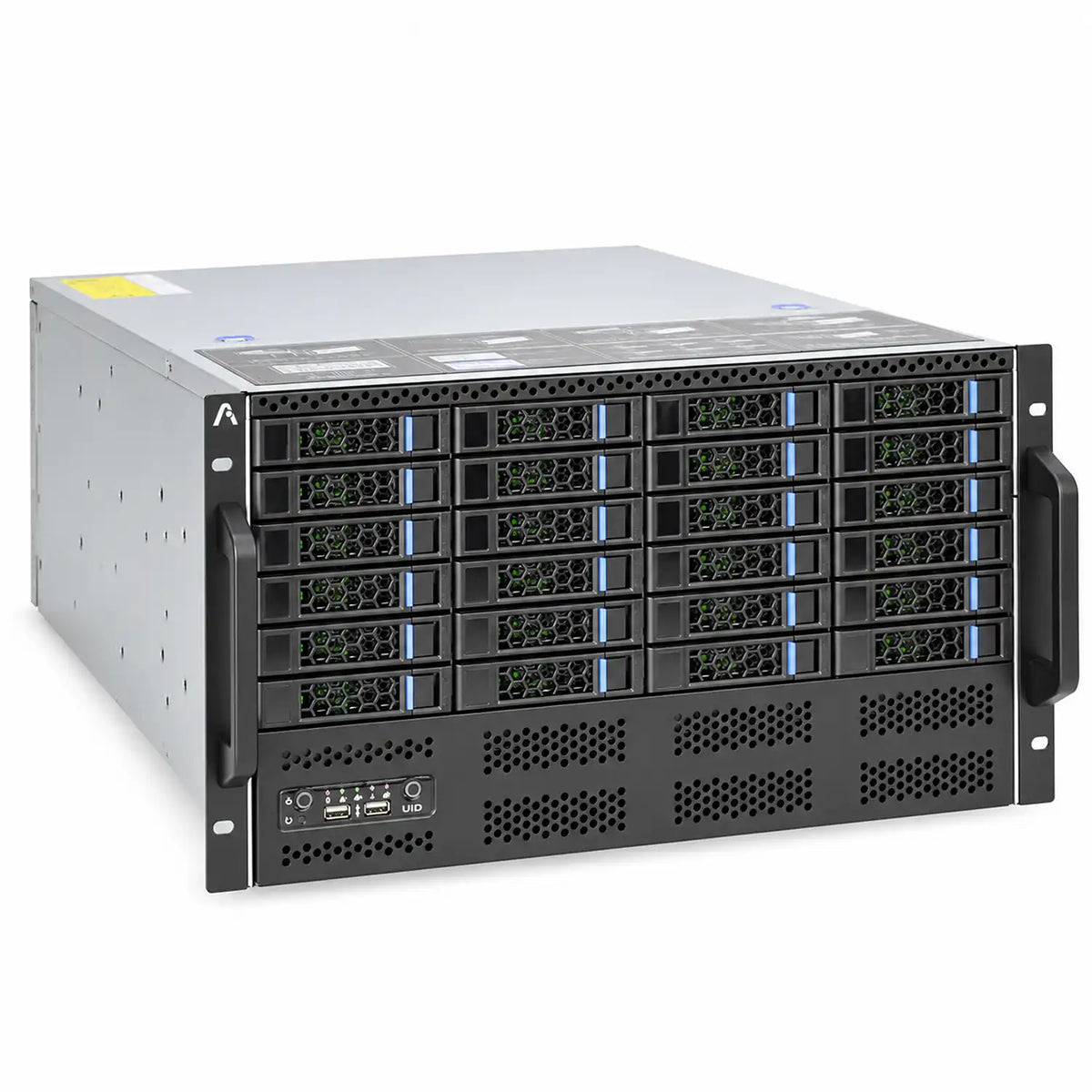 ProLab Design PL-S665-48 6U Rackmount Server Chassis high-density storage left perspective view -tpstech.in