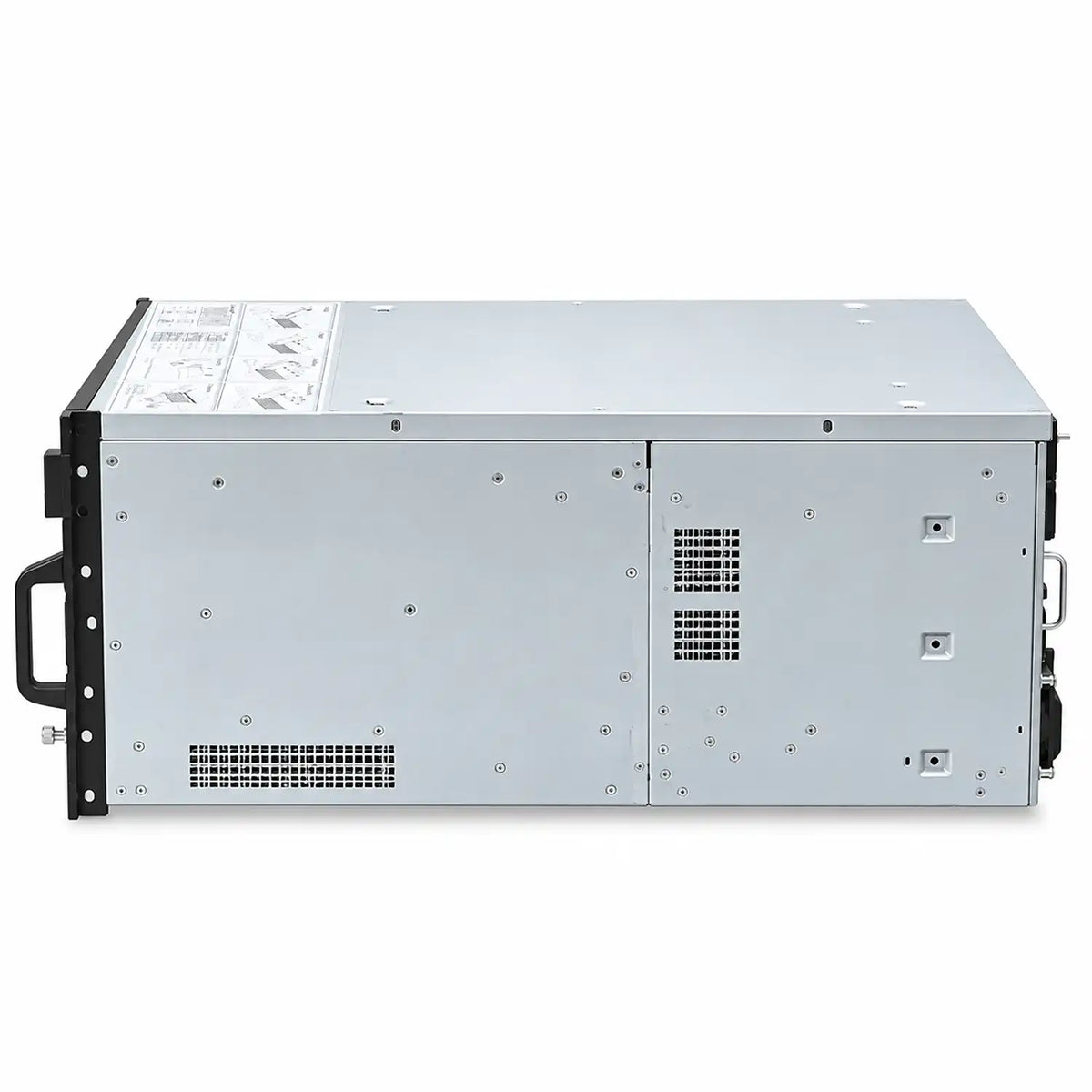 ProLab Design PL-S865-72 8U Rackmount Server Chassis 72-Bay Storage side panel view showing ventilation cutouts -tpstech.in