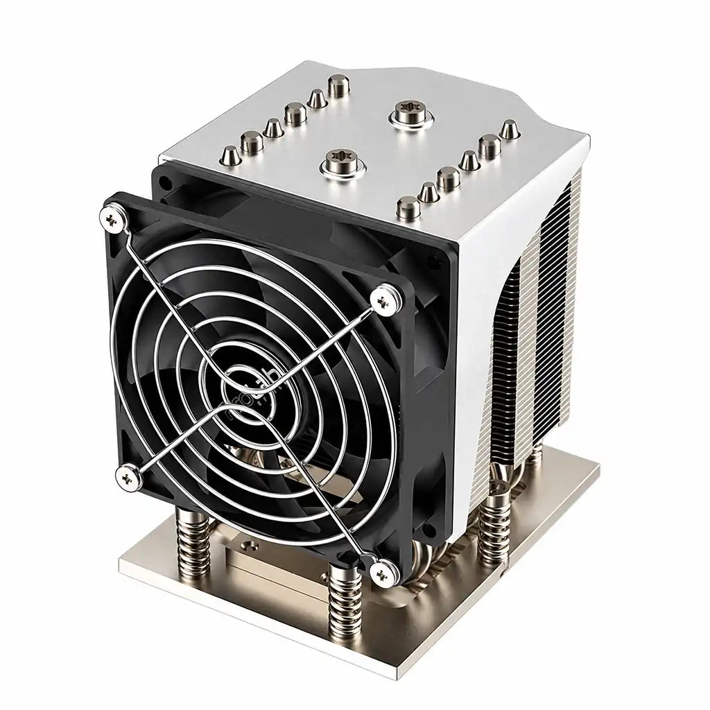 ProLab Design PL-SP5-4U 4U Server CPU Cooler for AMD SP5 Isometric Right View - tpstech.in