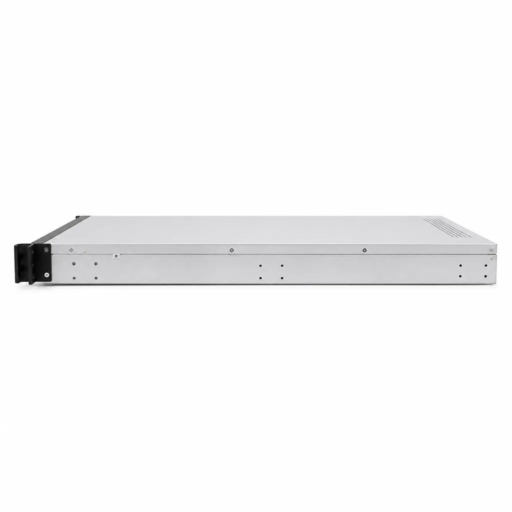 ProLab PL-1U-650L 1U rackmount server chassis side view showing slim metal enclosure and ventilation design -tpstech.in