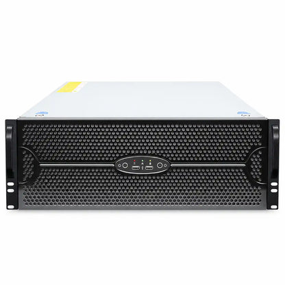 ProLab PL-4808 4U rackmount server chassis front view with ventilated rackmount panel and USB ports -tpstech.in