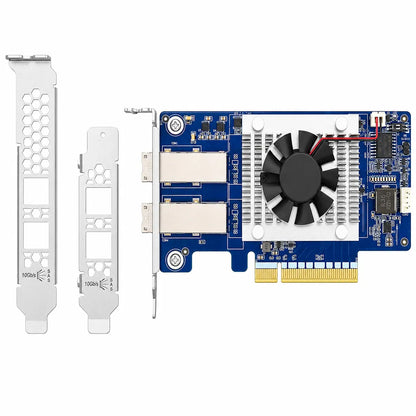 QNAP QXP-830S-3808 SAS storage expansion card with full-height and low-profile brackets included -tpstech.in