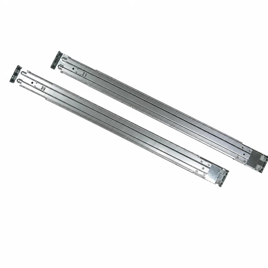 QNAP RAIL-A02-90 Kingslide Rail Kit for Rackmount NAS Servers diagonal view showing dual mounting rails -tpstech.in