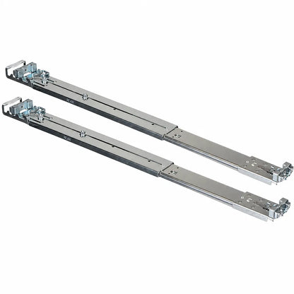 QNAP RAIL-A02-90 Kingslide Rail Kit for Rackmount NAS Servers angled view with telescopic mounting rails -tpstech.in